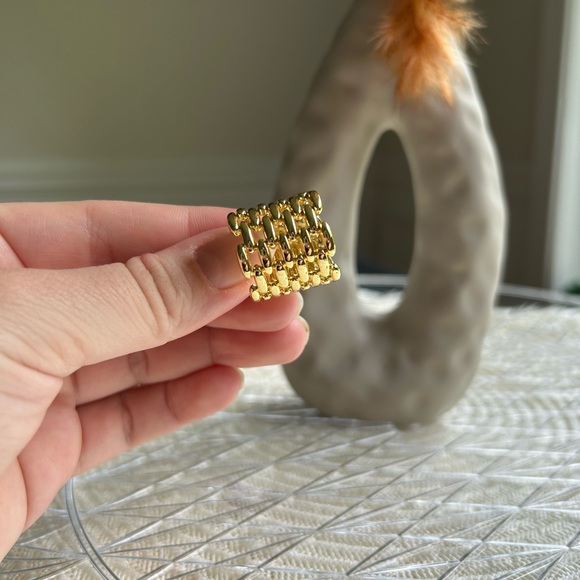 Acero quirúrgico chapado en oro - Picture 3 of 3